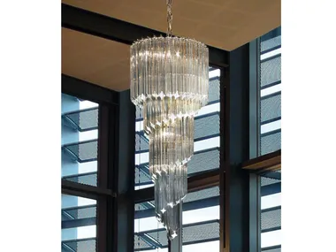 CRISTALLI 5025 - Glass pendant lamp _ Patrizia Volpato